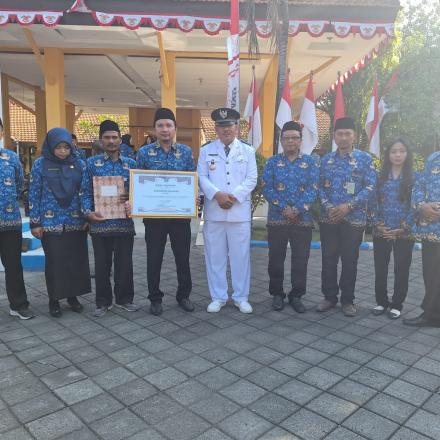 PEMERINTAH DESA BLIGO MERAIH PENGHARGAAN JUARA 1 DALAM PENGELOLAAN KEUANGAN DESA TA. 2024